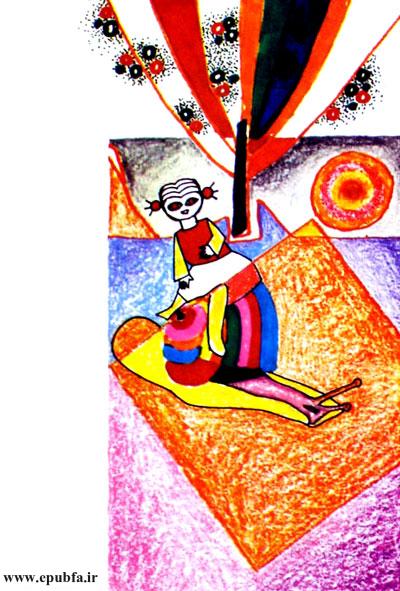 چیزی نگذشت که یک حلزون از راه رسید و گفت: «من تو را به خانهات میبرم